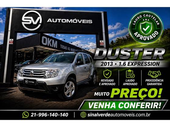 RENAULT DUSTER 1.6 EXPRESSION 4X2 16V FLEX 4P MANUAL